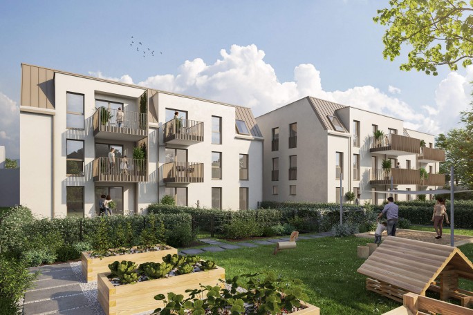 LAVITA Langenzersdorf Gartenansicht