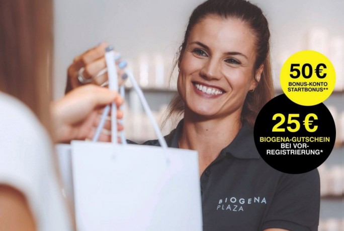 Frau-haelt-Einkauftasche-Stoerer-mit-Bonus-BIOGENA - 6